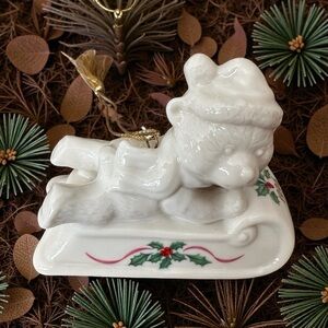 Lenox Ivory Ceramic Ornament